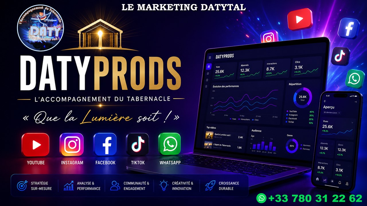 DatyProds — Agence Marketing Digital